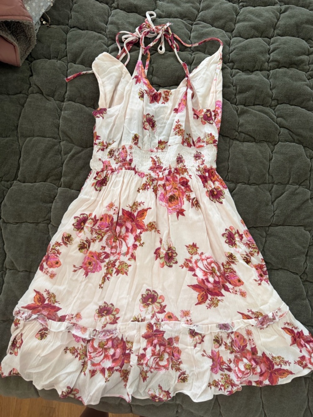 White Floral Sundress - Picture 4 of 5